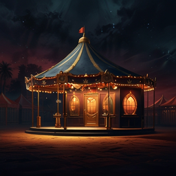 Midnight Circus Lights Posido Slot